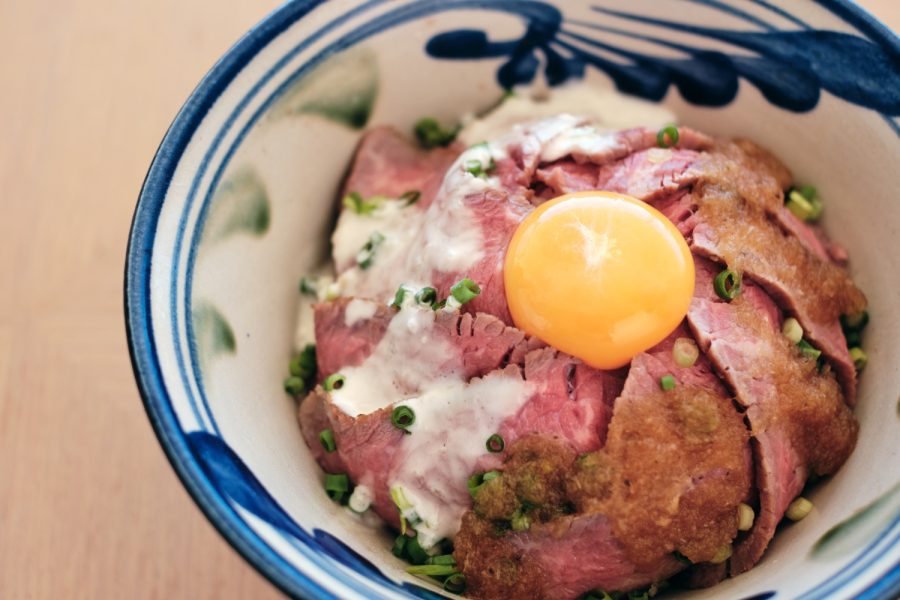 ローストビーフ丼