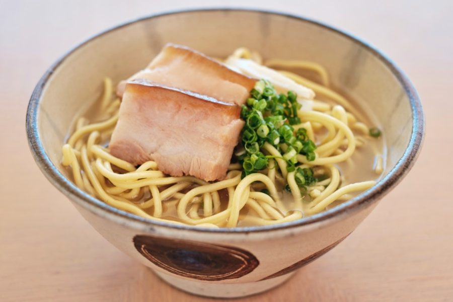 Yaeyama noodle with Braised Pork Bellies